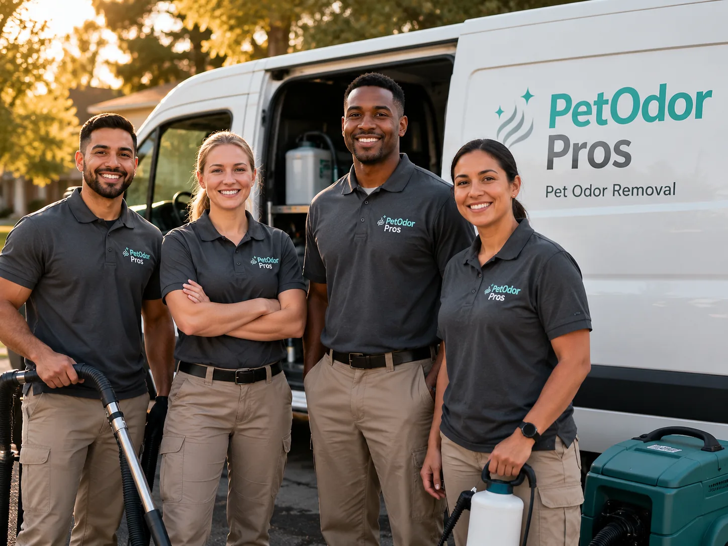 Pet Odor Removal team serving Dublin, CA